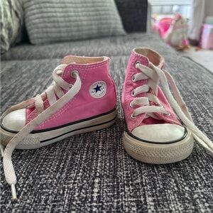 Pink converse